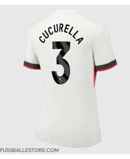 Günstige Chelsea Marc Cucurella #3 Auswärtstrikot Damen 2025-26 Kurzarm